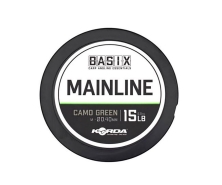 Жилка Korda Basix Main Line 0.4мм 500м 15lb Camo Green 