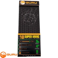 Готові повідці Guru SMWG Bait Bands 10cm Size 10/0.19mm 8шт 