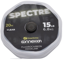 Флюорокарбон RidgeMonkey Connexion Spectre Fluorocarbon Hooklink 20m 20lb/9.1kg