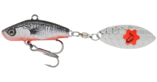 Тейл-спиннер Savage Gear 3D Sticklebait Tailspin 80mm 18.0g Black Red