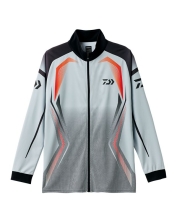 Блуза Daiwa Full Zip LS Mesh DE-75008 gray L