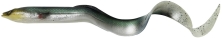 Силикон Savage Gear 3D Real Eel Loose Body 200mm 27.0g Green Silver (поштучно)