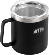 Термокружка GSI Glacier Stainless Camp Cup 0.44l Black (арт.887712271144)