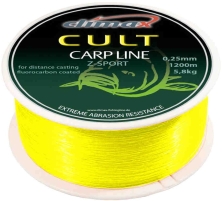 Волосінь Climax Cult Carp Line Z-Sport 1300m 0.22mm 4.4kg к:fluo-yellow 