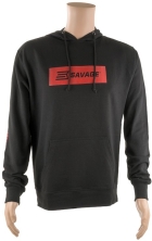 Реглан Savage Long sleeve hooded T-Shirt M з капюшоном к:чорний 