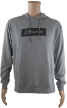 Реглан Savage Long sleeve hooded T-Shirt S з капюшоном к:сірий 