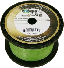 Шнур Power Pro Super 8 Slick V2 (Aqua Green) 2740m 0.28mm 44lb/20.0kg 