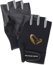 Рукавиці Savage Gear Neoprene Half Finger L к:black 