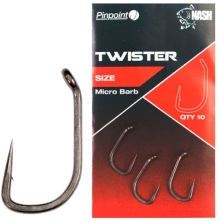 Крючок карповый Nash Twister Micro Barbed №8 (10шт/уп)