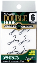 Двійник Varivas Nogales Zero Friction Double Hook №12 (6 шт/уп) 