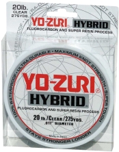 Волосінь YO-Zuri Hybrid 275YD Clear 252m (прозрач.) 0.263mm 6lb 