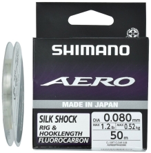 Флюорокарбон Shimano Aero Silk Shock Fluoro Rig/Hooklength 50m 0.114mm 1.29kg