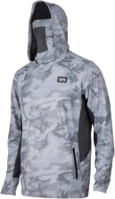 Реглан Pelagic Exo-Tech Hooded Fishing Shirt S к:light grey 