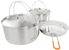 Набор посуды GSI Glacier Stainless Troop Cookset (арт.887712271177)