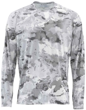 Реглан Simms SolarFlex Crewneck Prints L Cloud Camo Grey