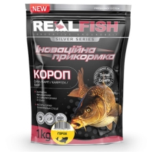 Прикормка Real Fish Карп Горох 1kg (РБ-2239121)