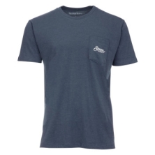 Футболка Simms Two Tone Pocket Tee Navy Heather S (13628-414-20)