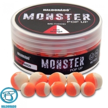 Поп-ап Haldorado MONSTER Pop Up Method 9, 11mm Hot Mango