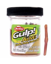 Силикон Berkley Gulp! Alive Fat Floating Trout Worm 2&quot;(10)NC