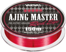 Волосінь Varivas Ajing Master Esther Red Eye 150m (червоний) #0.25/0.083mm 1.42lb/0.644kg 