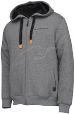 Реглан Savage Gear Classic Zip Hoodie XXL Grey Melange