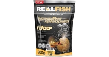 Прикормка Real Fish Silver Series Гейзер Кукуруза-Карамель 0.9kg