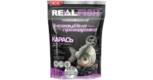 Прикормка Real Fish Silver Series Карась Чеснок 1kg (арт.88778090022)