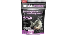 Прикормка Real Fish Silver Series Карась Чебрець-часник 1kg 