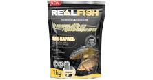 Прикормка Real Fish Silver Series Линь-Карась Творог 1kg