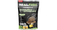 Прикормка Real Fish Silver Series Фидер Бисквит-Ваниль 1kg