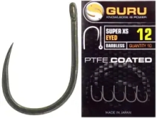 Крючок Guru Super XS Barbless/Eyed Hook #12 (10 шт/уп)