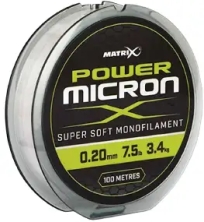 Волосінь Matrix Power Micron X 100m 0.14mm 4.5lb/2.0kg 