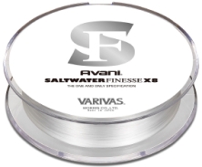 Шнур Varivas Avani Salt Water Finesse PE X8 150m (сірий) #0.4 9.2lb/4.17kg 