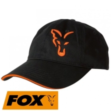 Кепка Fox Collection baseball Black and Orange