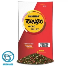 Пеллетс Haldorado TORNADO Micro Pellet Garlic & Almonds 400g