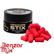 Бойли насадочні Benzar Mix Stick Strawberry Krill 12mm
