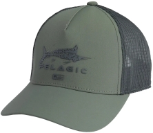 Кепка Pelagic Echo Gyotaku Performance Trucker к:army 