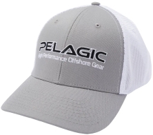 Кепка Pelagic Offshore Low Profile Trucker к:light gray 