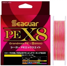 Шнур Seaguar Grandmax PE x8 150m (Multicolour) #0.8/0.148mm 18lb/8.2kg (арт.887744550018)