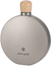 Фляга Snow Peak TW-116 Titanium Curved Flask