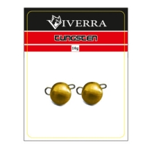 Разборная вольфрамовая чебурашка Viverra 10g Gold (2шт) (10TCBS-G)