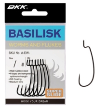 Оффсетный крючок BKK Basilisk #5/0 (A-EW-9115)