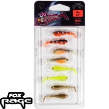 Искуственная приманка Rage UV Micro Spikey Mixed Colour Pack 4cm