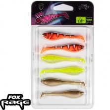 Искуственная приманка Rage UV Mini Fry Mixed Colour Pack 7cm