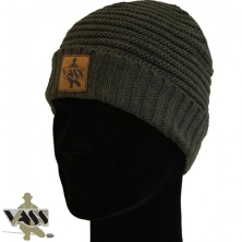 Шапка Vass Fleece Lined Ribbed Beanie Grey One Size