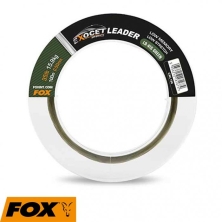 Монолидер Fox Exocet Pro Leader Low vis green 0.60mm 45lb / 20.5kg 100m