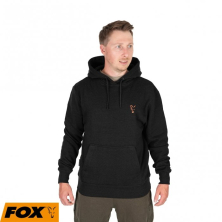 Толстовка Fox Collection Hoody Black Orange S 1шт 