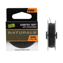 Поводочный материал Fox Edges Naturals Coretex Soft 20m 9.1kg/20lb (CAC812)