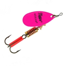 Блесна вращающаяся Mepps Aglia Fluo №3 розовый rose 6.5g (Ы001941)