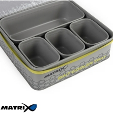 Кейс с лотками для прикормки Matrix EVA Bait Cooler Tray